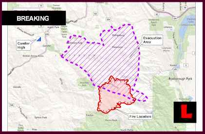 Lower North Fork Fire Map Update Reveals Colorado Wildfire Improvement