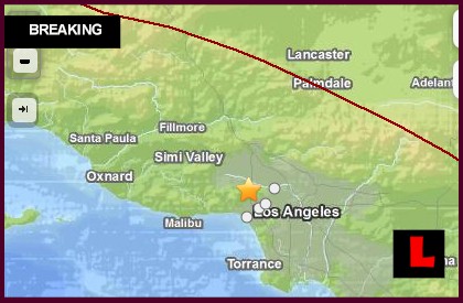 Earthquake Today 2017 - Los Angeles, California